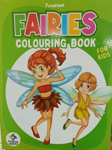 Fairies colouring book