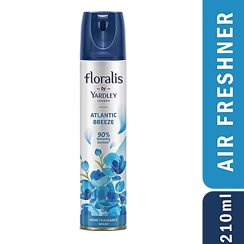 Yardley London Floralis Atlantic Breeze Home Fragrance Spray/Air Freshener, 210 ml