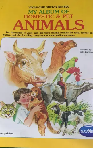 My album domestic & pet animal book 
