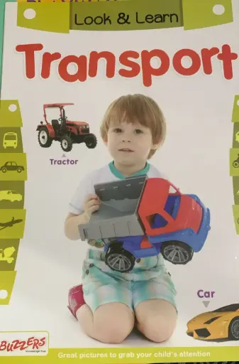 Look and learn transport book 