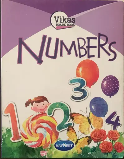 Vikas number board book 