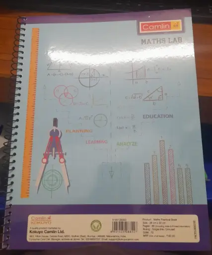 Camlin maths lab book