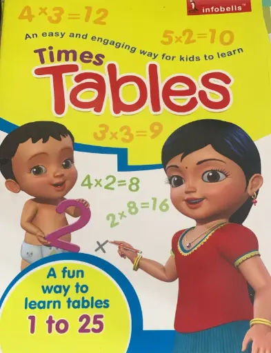 Times table book 