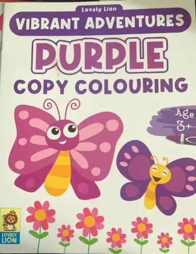Kids copy colouring book