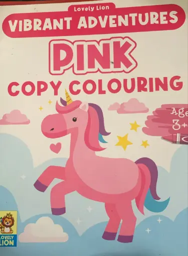 Vibrant adventures pink copy colouring 