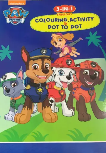 Fabulous colouring activity & dot to dot 