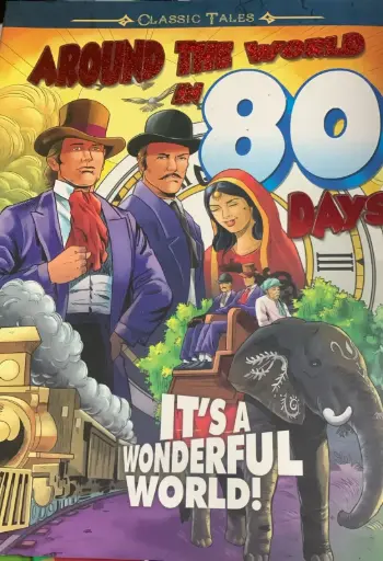 Classic tales around the world in 80days book 