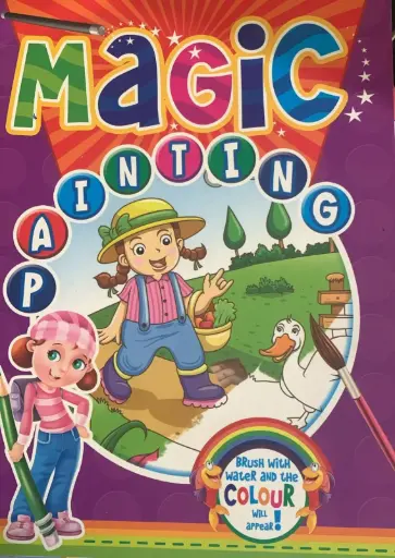 Magic painting book 