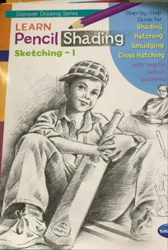 Learning pencil shading sketching book 