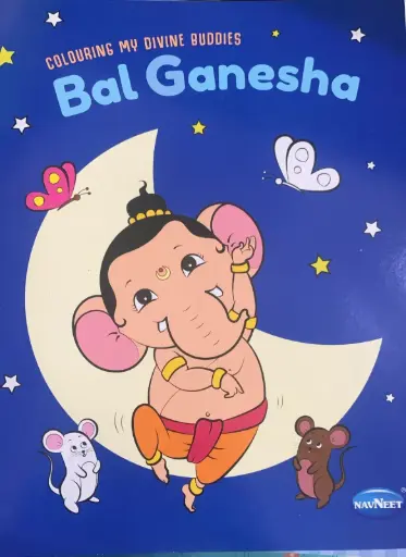 Colouring of bal ganesh book