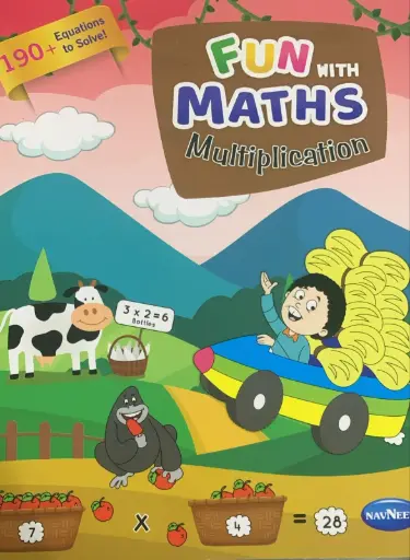 Fun maths multiplication book 