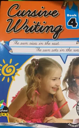 Cursive writing book 