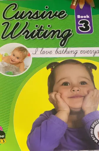 Cursive writing book 