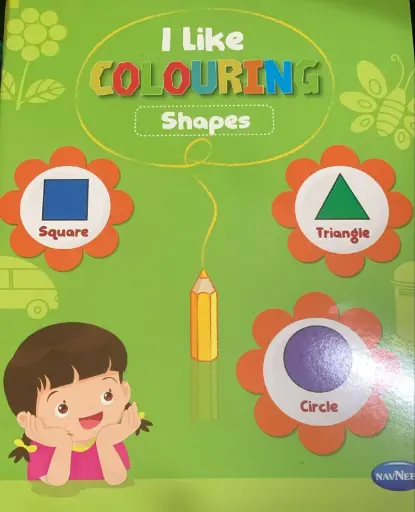 I like colouring shapes 