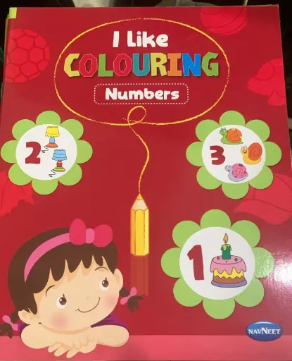 Colouring numbers book 