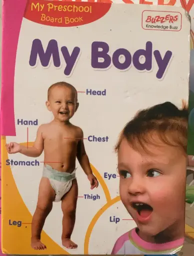 Baby body board book 
