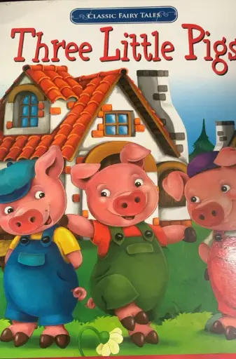 Classic fair tales three little pigs book 