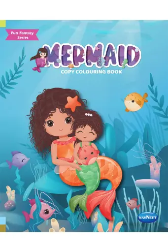 Fun fantasy series copy colouring book 