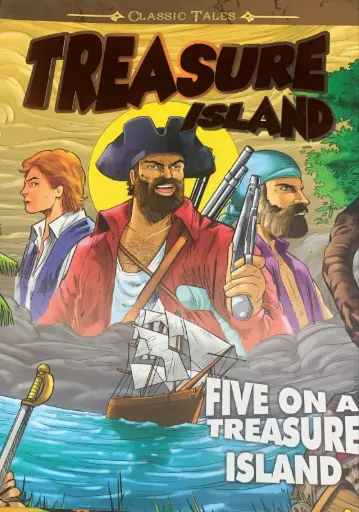 Classic tales treasure island story book 