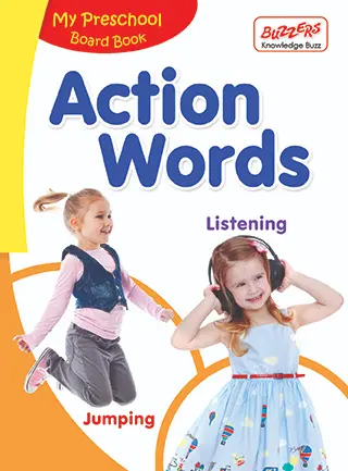 Action words board book 