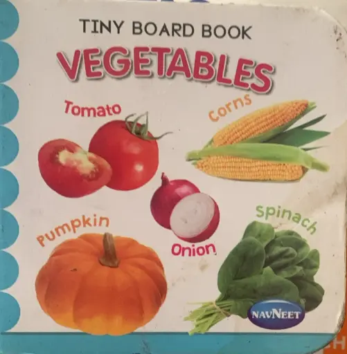 Vegetables board book 