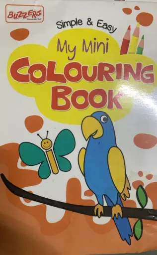Mini colouring book 