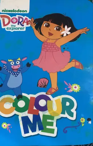 Dora colour me book 