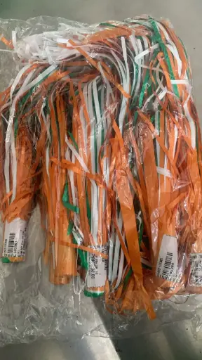 Indian tricolour hair rubberband 