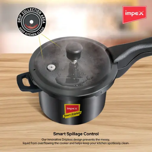 IMPEX DRIPLESS PRESSURE COOKER 4.5LTR HA SMART 