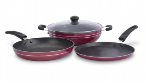 IMPEX NONSTICK COOKWARE SET (KTF 444) 