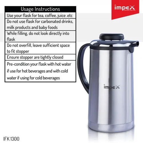 IMPEX THERMOSTEEL FLASK (1FK 1000) 