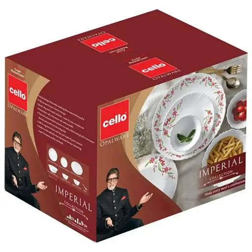 CELLO DINNER SET 21 PCS WITH MUG SPL 