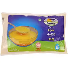Nandini Pure Ghee Pouch 200 ml