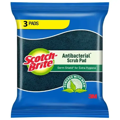 3M Scotch Brite Antibacterial Scrub Pad