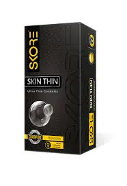 Skore Skin Thin Condoms 10 Pcs