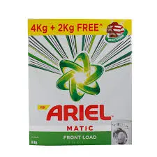 Ariel Matic Front Load Detergent Washing Powder 6 kg