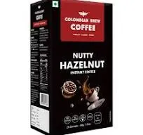Colombian Brew Instant Coffee Hazelnut Nutty 50 gms