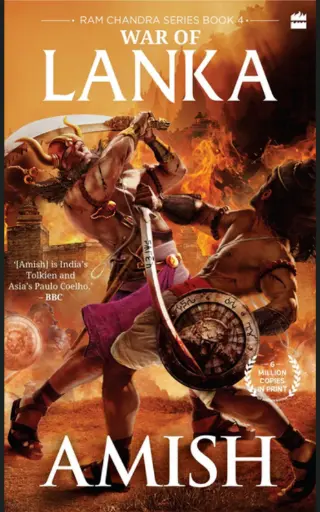 War of Lanka Book (Ram Chandra Series Book 4) 1 pc