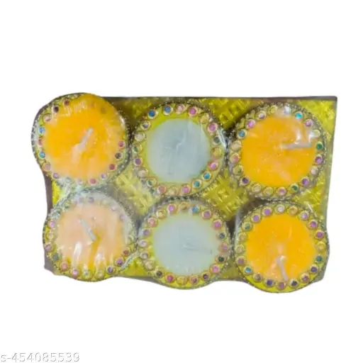 Decorative Candle pack of 6