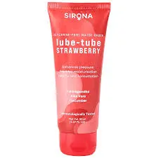 Sirona Glycerine Free Natural Strawberry Lubricant Gel50 ml