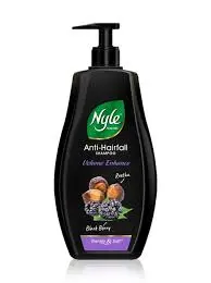 Nyle Volume Enhance Anti-Hair Fall Shampoo - With Reetha & Blackberry 400 ml