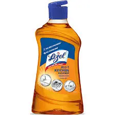 Lizol All In 1 Disinfectant Kitchen Cleaner - Orange Zest, 200 ml